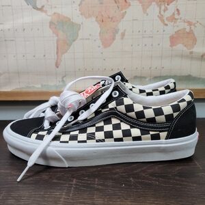 BRAND NEW Vans Style 36 'Black Checkerboard' Men's Size 10.5